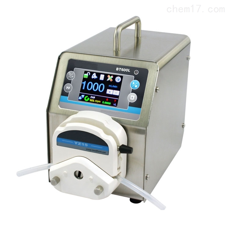 实验室精密传输生物试剂液体定量分装蠕动泵