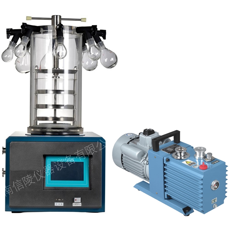实验冷冻干燥机LGJ-10压盖挂瓶小试低温冻干