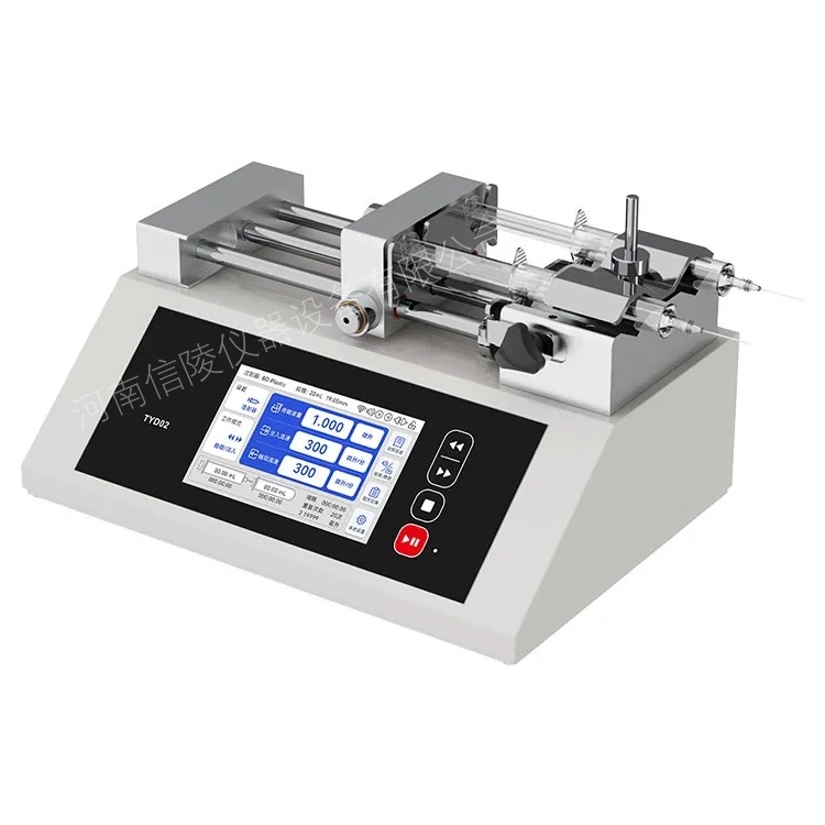智能程序双向推拉注射泵TSD01-01实验加液机