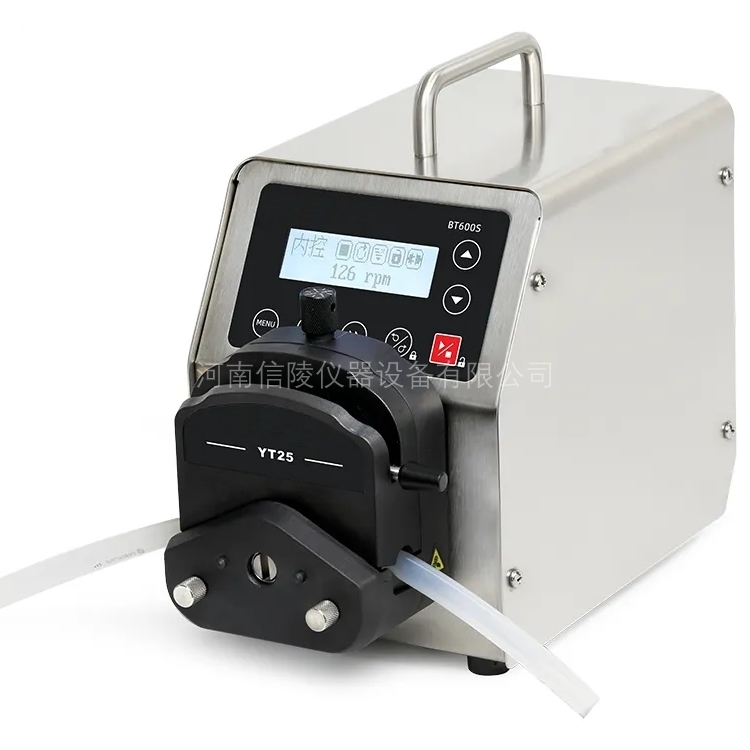 循环分装实验室试剂蠕动泵定时定量匀速灌装