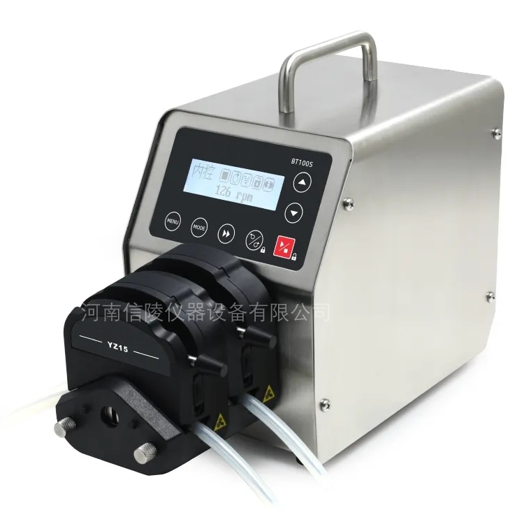 实验试剂配制精密加液蠕动泵调速定时计量泵