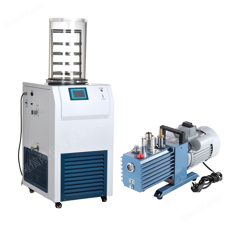 食品实验室检测冷冻干燥机LGJ-18预冻触摸屏