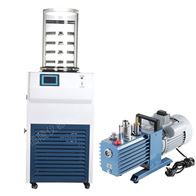 食品实验室检测冷冻干燥机LGJ-18预冻触摸屏