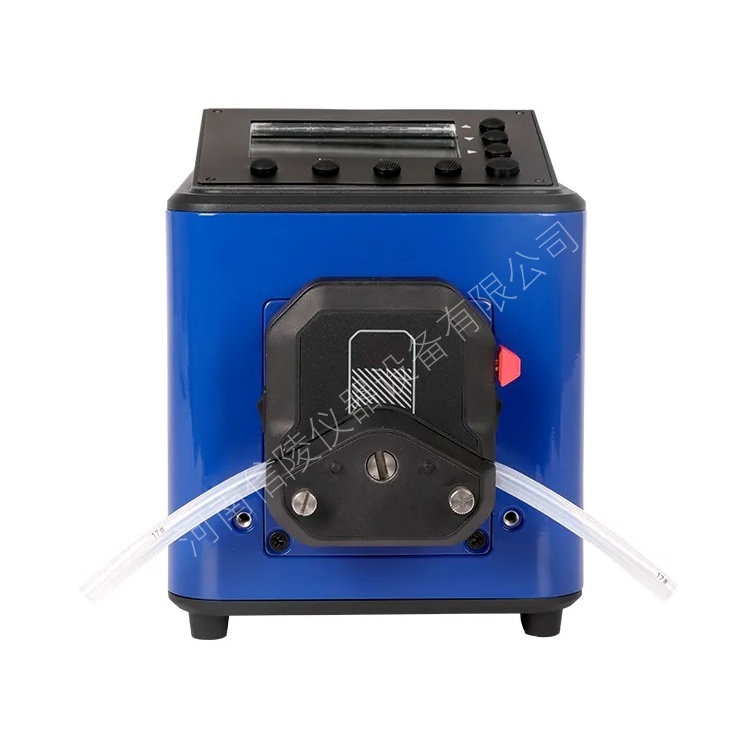 EF803药厂原料传输防爆蠕动泵液晶显示数据