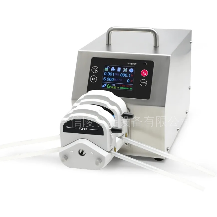 制药化工大液量6.6升定量蠕动泵精密传输泵