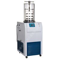 LGJ-12压盖型立式真空冻干机生物实验室瓶装粉低温干燥机